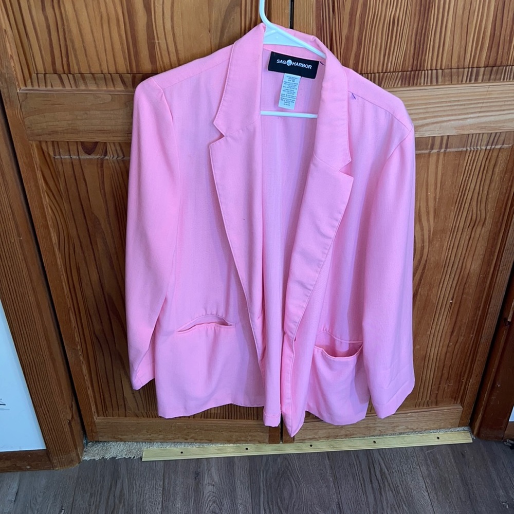 Womens blazer by sag harbor.